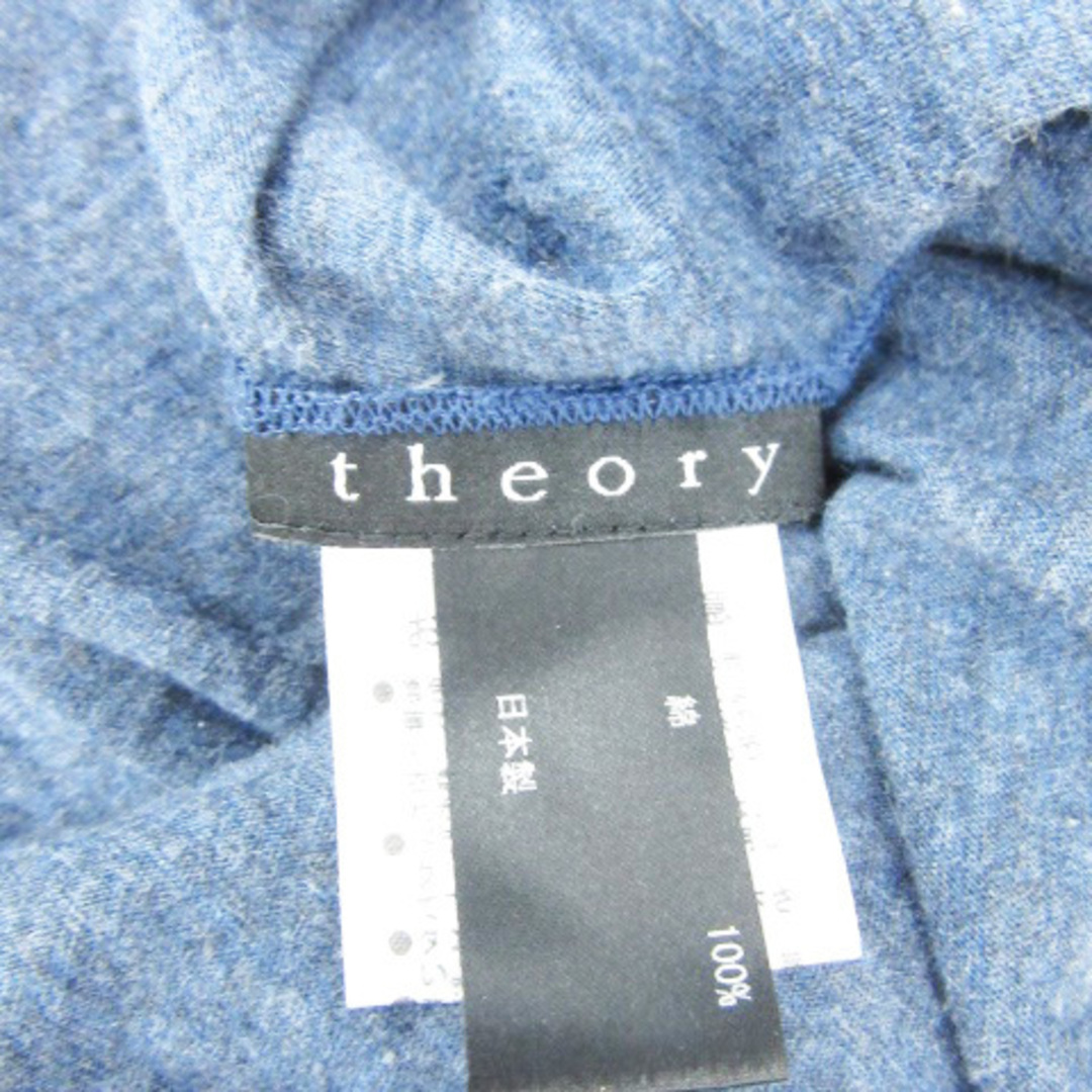 theory(セオリー)のセオリー theory ショール ストール 大判 ネイビー 紺 レディースのファッション小物(ストール/パシュミナ)の商品写真