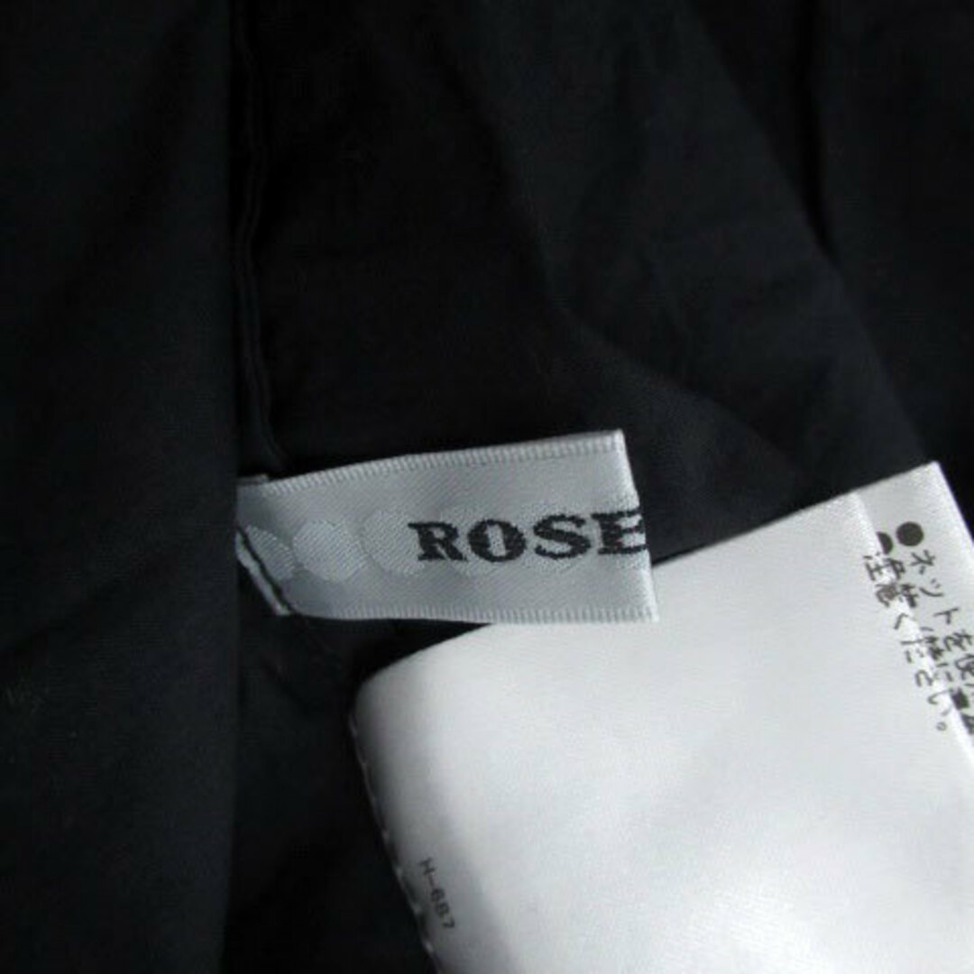 ROSE BUD(ローズバッド)のローズバッド ブラウス カットソー オフショルダー 七分袖 F 黒 ブラック レディースのトップス(その他)の商品写真