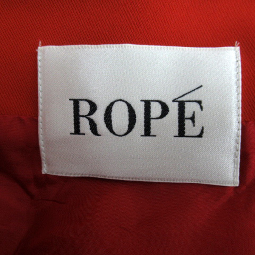 ROPE’(ロペ)のロペ ROPE フレアスカート ひざ丈 無地 36 オレンジ /SY4 レディースのスカート(ひざ丈スカート)の商品写真