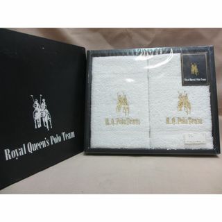 Royal Queen’s Polo Team　ハンドタオル　２枚組(タオル/バス用品)