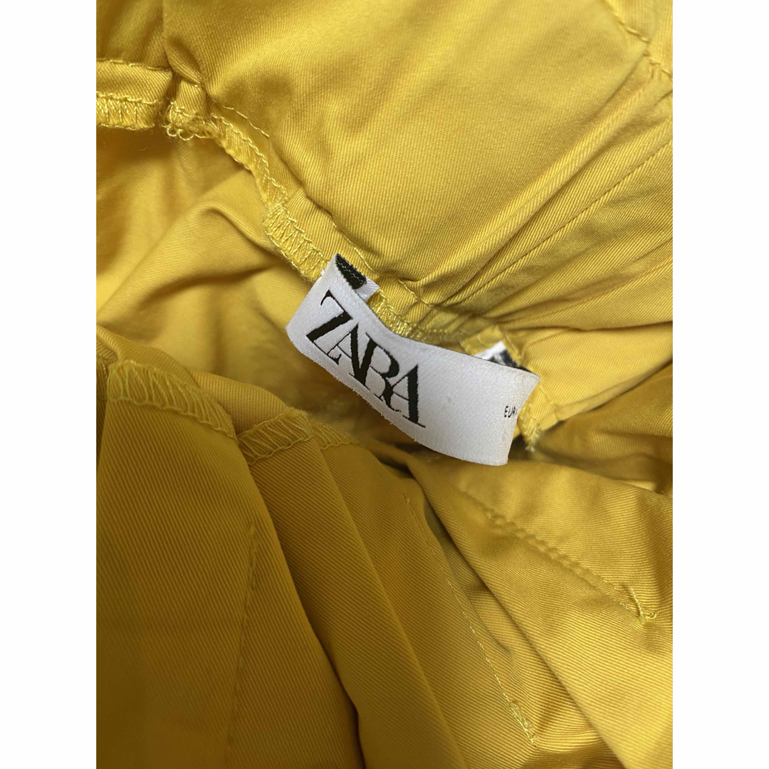 ZARA(ザラ)のZARA ロングスカート　イエロー レディースのスカート(ロングスカート)の商品写真