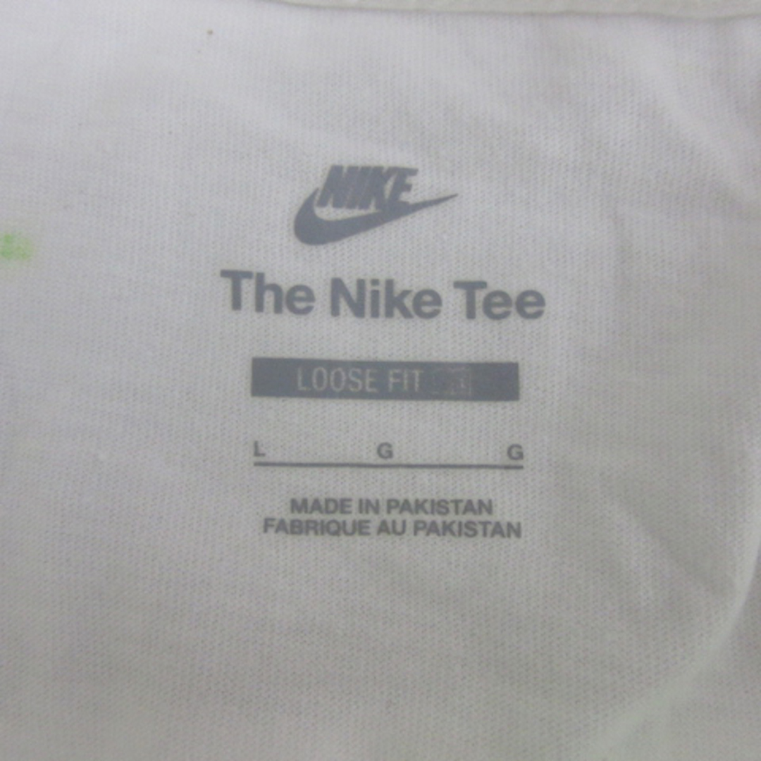 NIKE(ナイキ)のナイキ The Nike Tee Tシャツ カットソー 半袖 タイダイ柄 L 白 メンズのトップス(Tシャツ/カットソー(半袖/袖なし))の商品写真