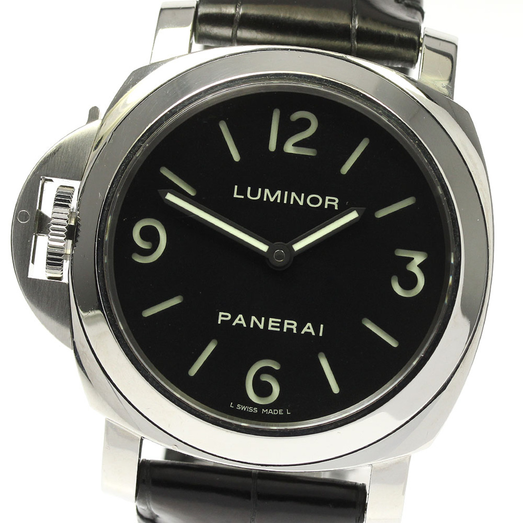 PANERAI(パネライ)のパネライ PANERAI PAM00219 ルミノール ベース レフトハンド 手巻き メンズ _808684 メンズの時計(腕時計(アナログ))の商品写真