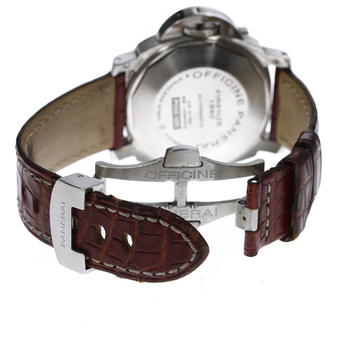 PANERAI(パネライ)のパネライ PANERAI PAM00244 ルミノール GMT デイト 自動巻き メンズ _807664 メンズの時計(腕時計(アナログ))の商品写真