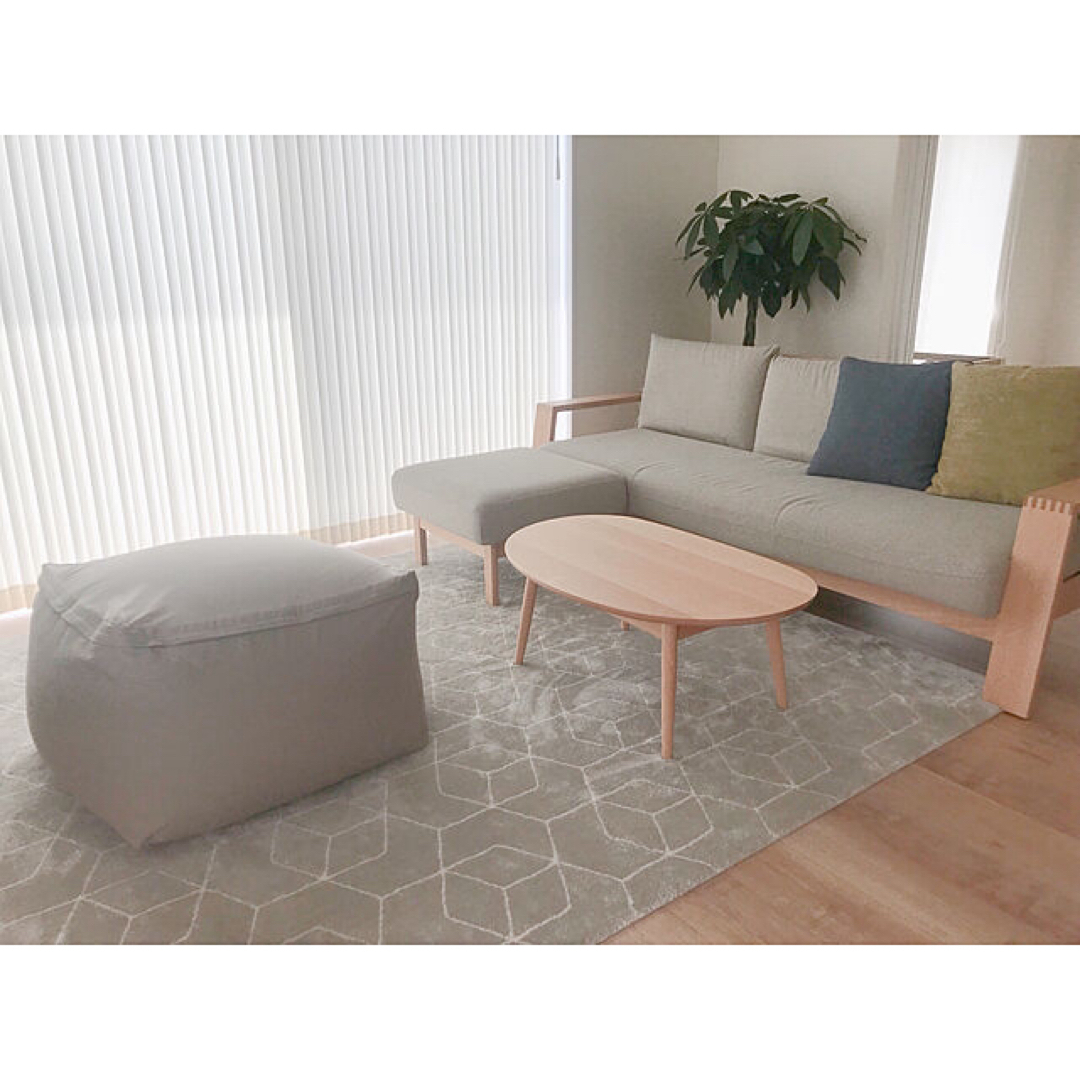 MUJI (無印良品) - 無印良品 体にフィットするソファ グレー MUJI (無印良品) - 無印良品 体にフィットするソファ グレー