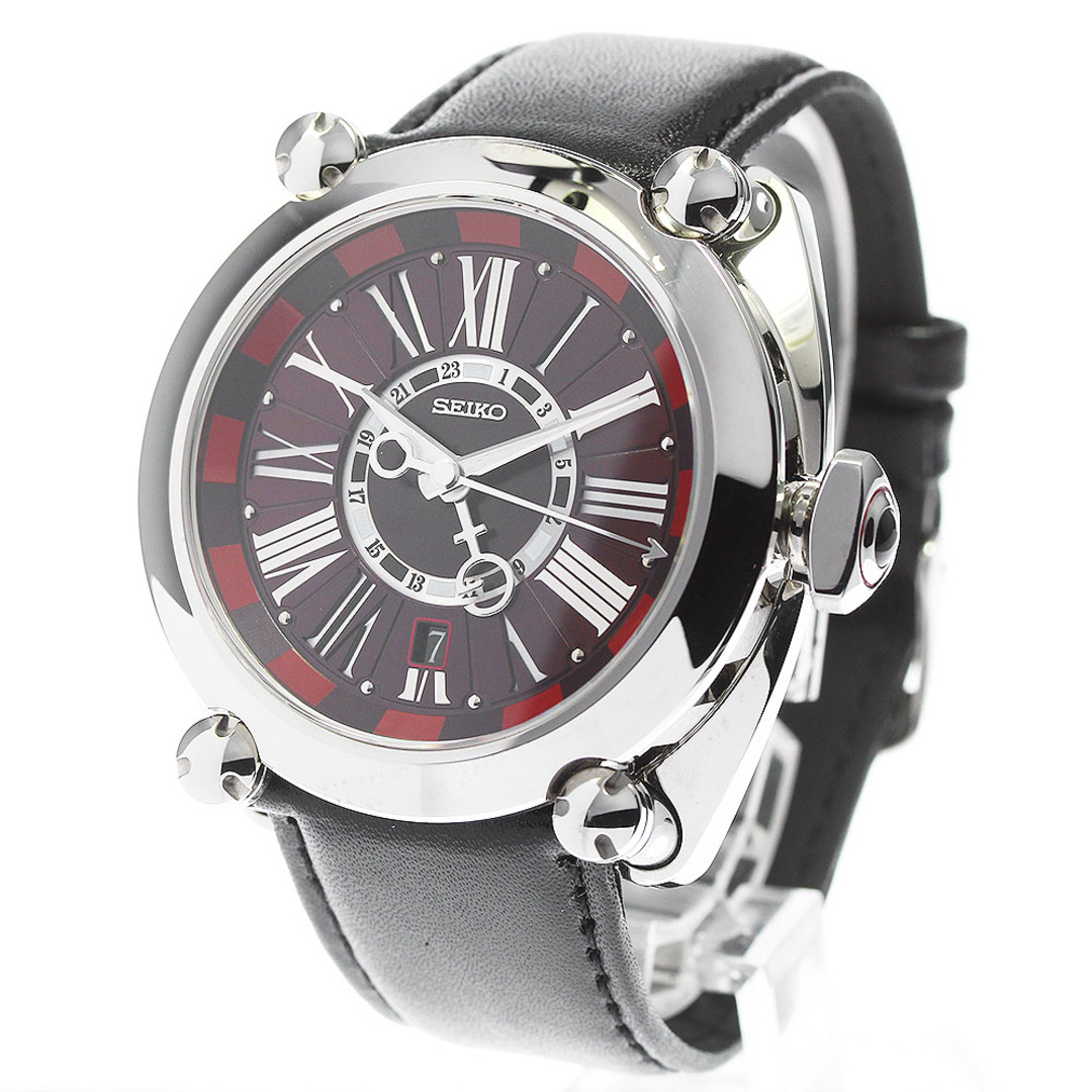 SEIKO(セイコー)のセイコー SEIKO 8L36-00C0/SBLM005 ガランテ メカニカル GMT 自動巻き メンズ 良品 箱・保証書付き_808055 メンズの時計(腕時計(アナログ))の商品写真