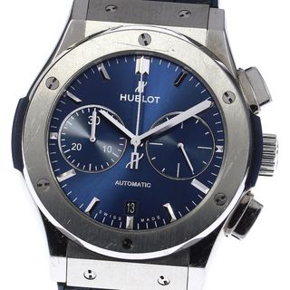 ウブロ(HUBLOT)のウブロ HUBLOT 521.NX.7170.LR クラシックフュージョン チタニウム クロノグラフ 自動巻き メンズ 保証書付き_810652(腕時計(アナログ))