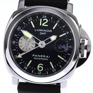 パネライ(PANERAI)のパネライ PANERAI PAM00088 ルミノール GMT デイト スモールセコンド 自動巻き メンズ 良品 _808341(腕時計(アナログ))