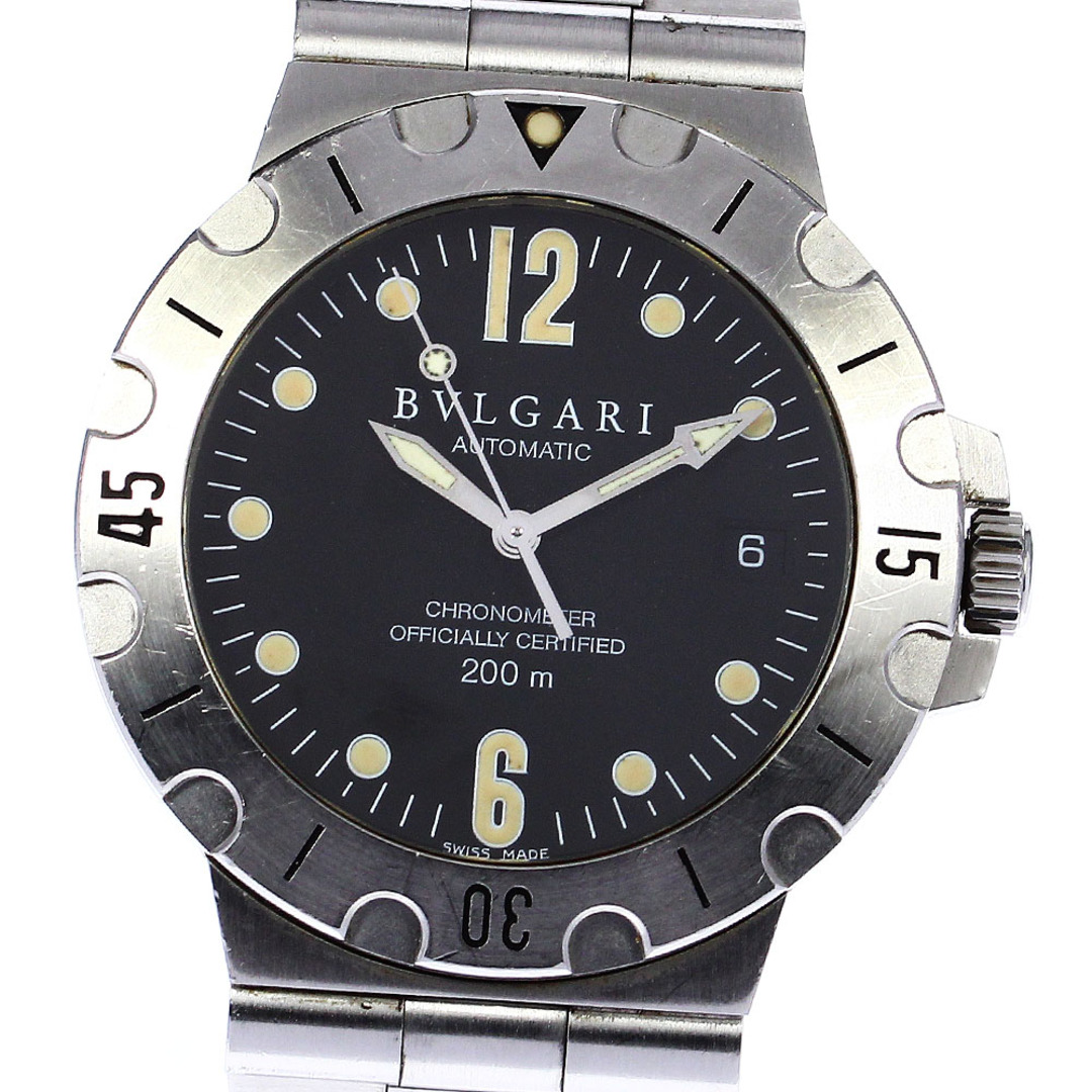 BVLGARI(ブルガリ)のブルガリ BVLGARI SD38S ディアゴノ スクーバ デイト 自動巻き メンズ _807981 メンズの時計(腕時計(アナログ))の商品写真