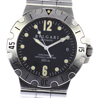 ブルガリ(BVLGARI)のブルガリ BVLGARI SD38S ディアゴノ スクーバ デイト 自動巻き メンズ _807981(腕時計(アナログ))