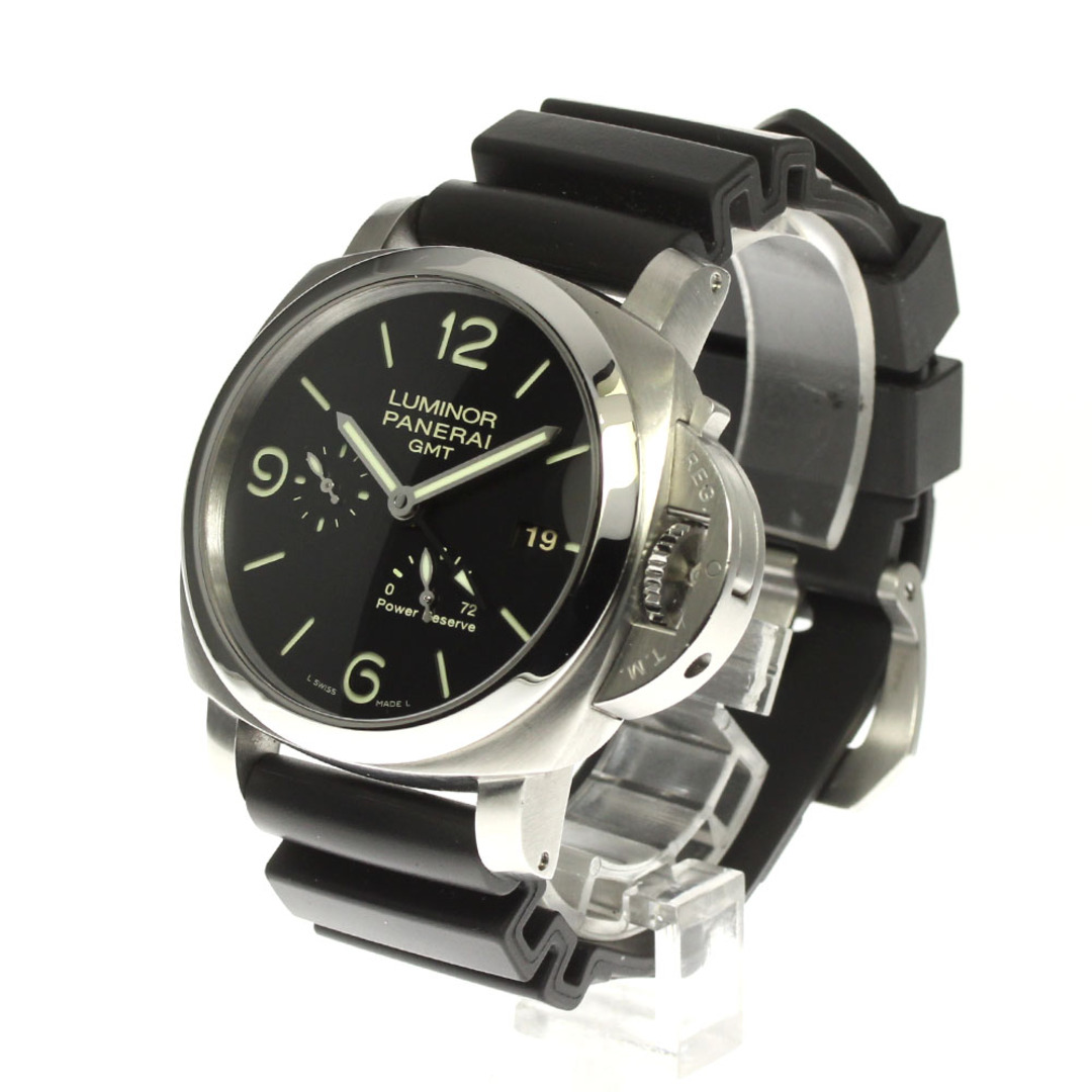 PANERAI(パネライ)のパネライ PANERAI PAM00321 ルミノール 1950 3デイズ GMT 自動巻き メンズ 良品 箱・保証書付き_807267 メンズの時計(腕時計(アナログ))の商品写真