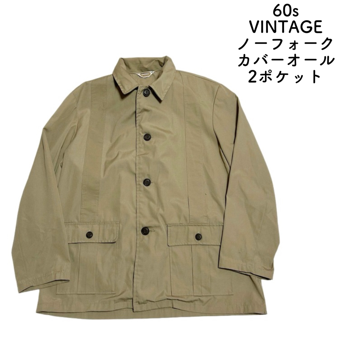 VINTAGE(ヴィンテージ)の60s ビンテージ Mr.LEGGS ノーフォーク カバーオール ジャケット L メンズのジャケット/アウター(カバーオール)の商品写真