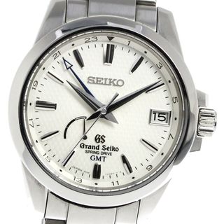 セイコー(SEIKO)のセイコー SEIKO SBGE009/9R66-0AE0 グランドセイコー GMT パワーリザーブ スプリングドライブ メンズ _806584(腕時計(アナログ))