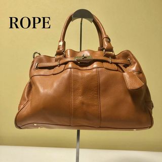 ロペ(ROPE’)のROPE rope ロペ　2wayバック ブラウン(ハンドバッグ)