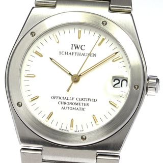 インターナショナルウォッチカンパニー(IWC)のIWC IWC SCHAFFHAUSEN IW352101 インヂュニア デイト 自動巻き ボーイズ 良品 内箱・保証書付き_807437(腕時計(アナログ))
