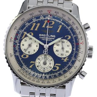 ブライトリング(BREITLING)のブライトリング BREITLING A39022.1 ナビタイマー ツインシックスティ クロノグラフ 自動巻き メンズ 良品 箱付き_808905(腕時計(アナログ))