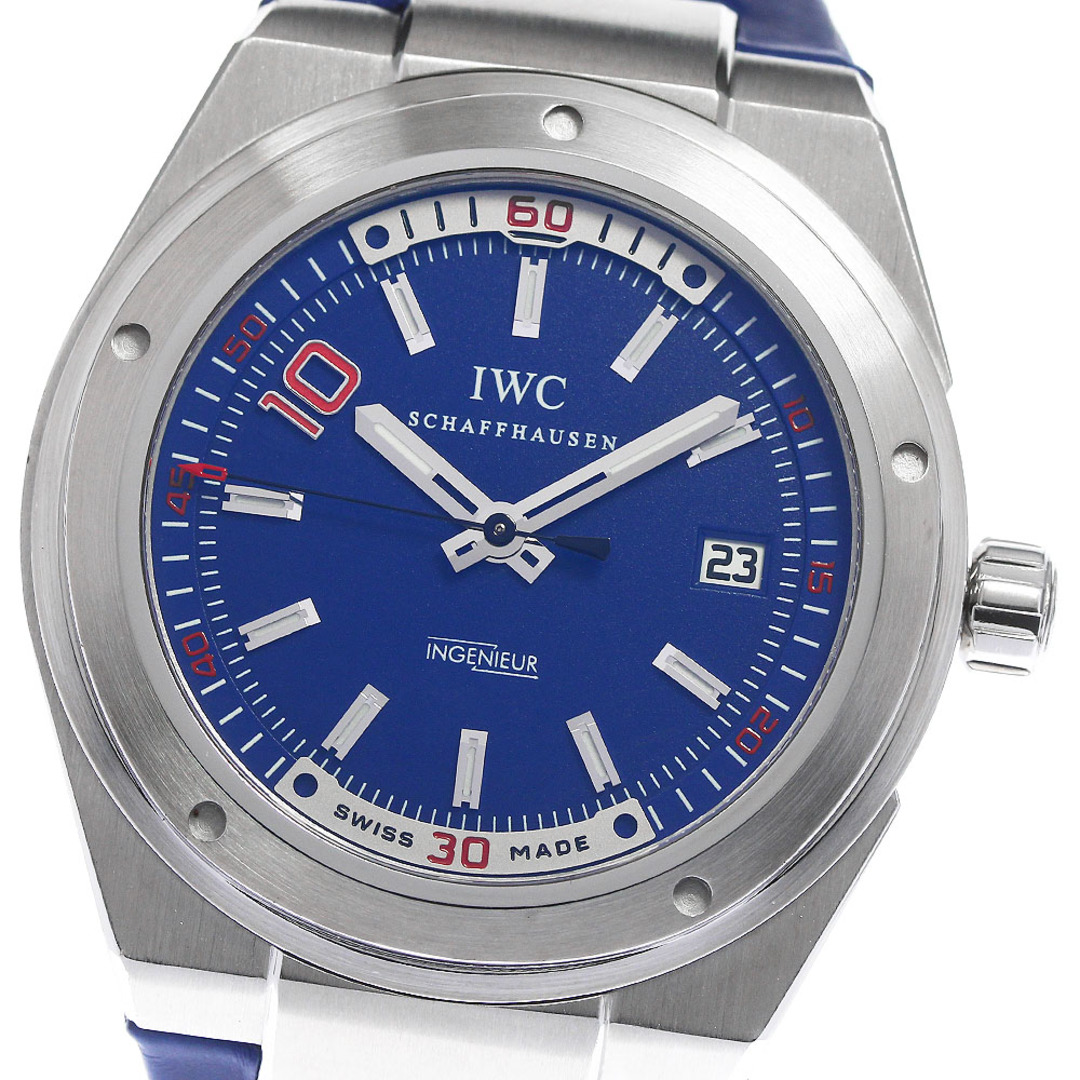 IWC(インターナショナルウォッチカンパニー)のIWC IWC SCHAFFHAUSEN IW323403 インジュニア ジダンモデル 1000本限定 自動巻き メンズ 美品 保証書付き_793626 メンズの時計(腕時計(アナログ))の商品写真