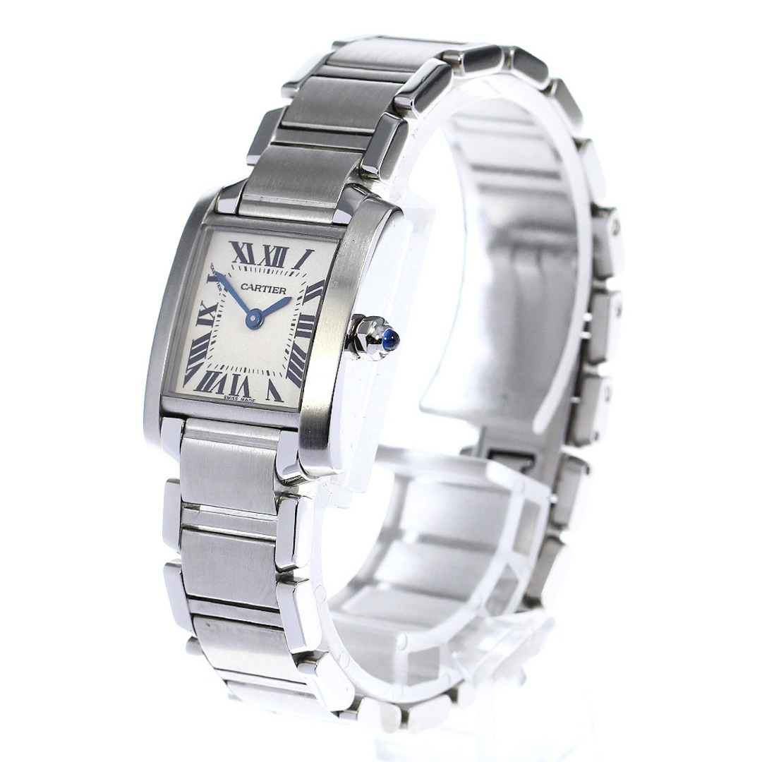 Cartier(カルティエ)のカルティエ CARTIER W51008Q3 タンクフランセーズ SM クォーツ レディース 箱・保証書付き_806267 レディースのファッション小物(腕時計)の商品写真