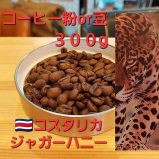 コーヒー粉orコーヒー豆300g　ジャガーハニー(コーヒー)