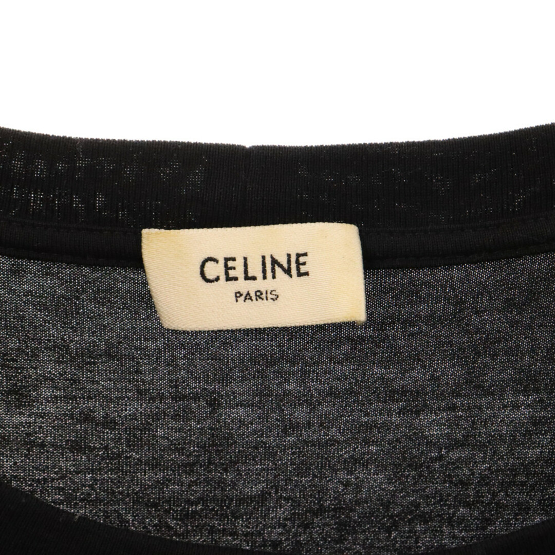 celine(セリーヌ)のCELINE セリーヌ 19SS Labyrinthe Show Invitation Tee 2X308605G ラビリンスショーインヴィテーション Tシャツ 半袖カットソー プリント ブラック 2X308605G メンズのトップス(Tシャツ/カットソー(半袖/袖なし))の商品写真