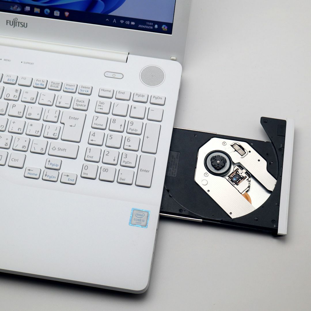 富士通(フジツウ)の富士通ノートパソコン Core i3 SSD Windows11 オフィス付き スマホ/家電/カメラのPC/タブレット(ノートPC)の商品写真