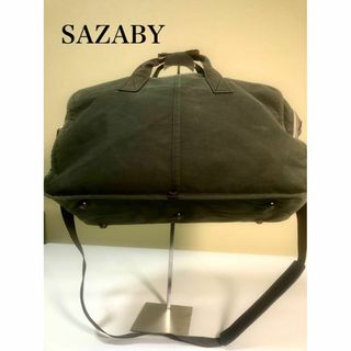 sazaby　サザビー　トートバッグ グリーン(トートバッグ)