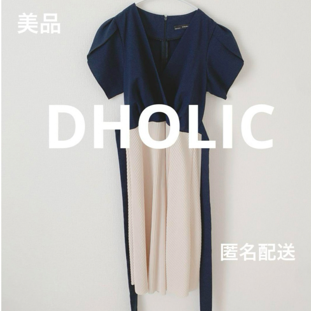 dholic(ディーホリック)のDHOLIC ワンピース M フォーマル 韓国 レディースのワンピース(ひざ丈ワンピース)の商品写真