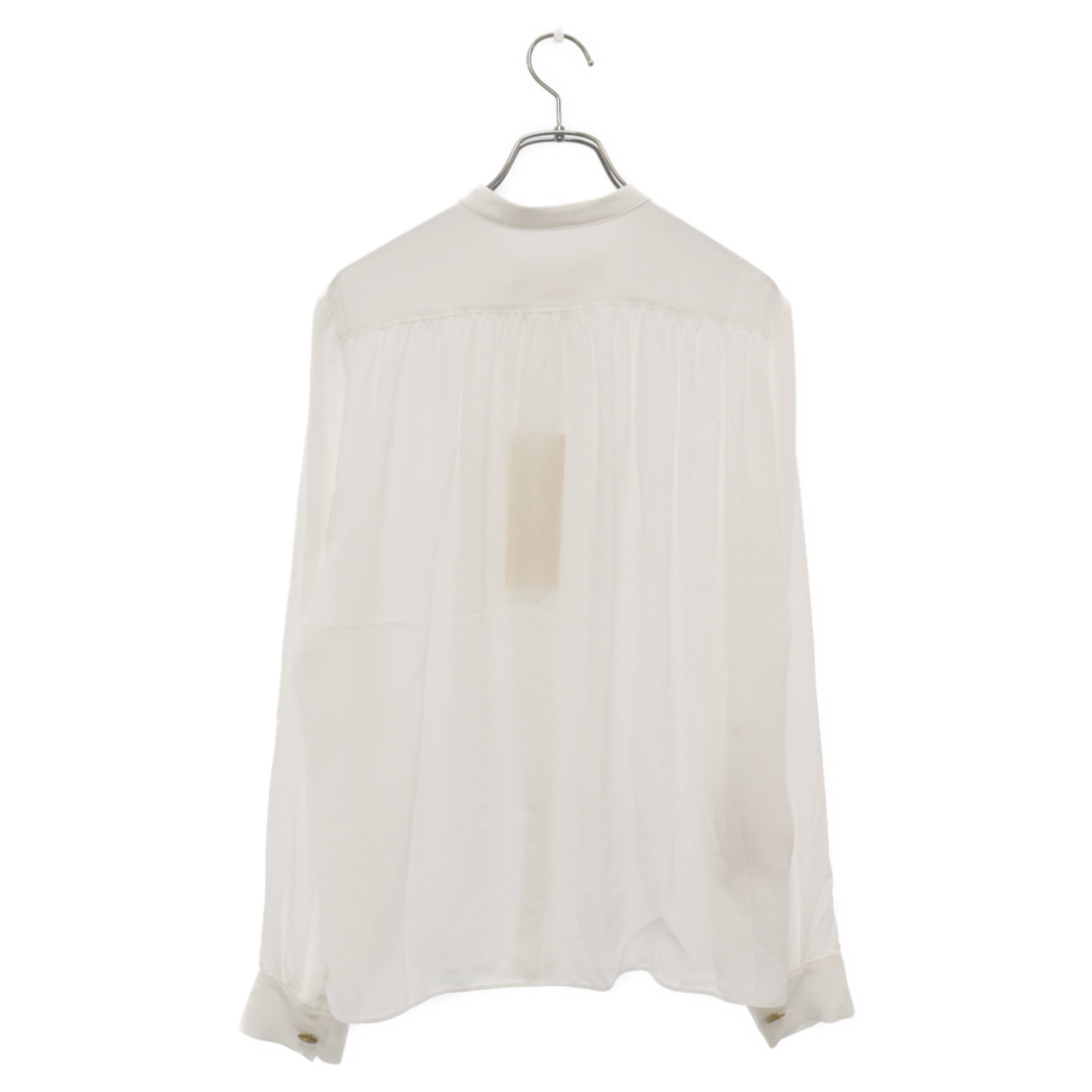 Marni(マルニ)のMARNI マルニ 23SS White Silk Long Sleeved Shirt シルク ロングスリーブ ブラウス 長袖シャツ ホワイト CAMA0529A1 UTSF72 レディース メンズのトップス(シャツ)の商品写真