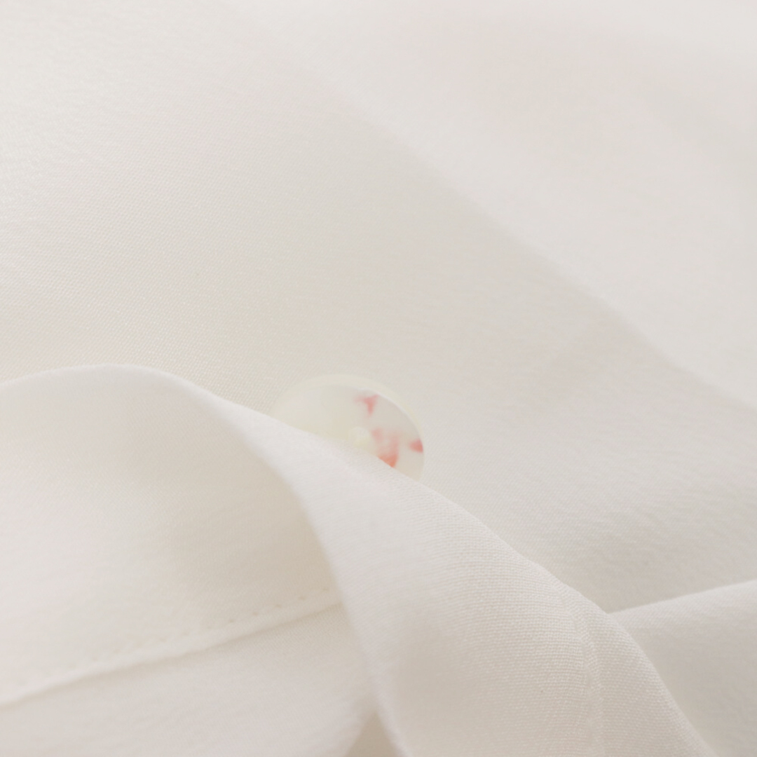 Marni(マルニ)のMARNI マルニ 23SS White Silk Long Sleeved Shirt シルク ロングスリーブ ブラウス 長袖シャツ ホワイト CAMA0529A1 UTSF72 レディース メンズのトップス(シャツ)の商品写真