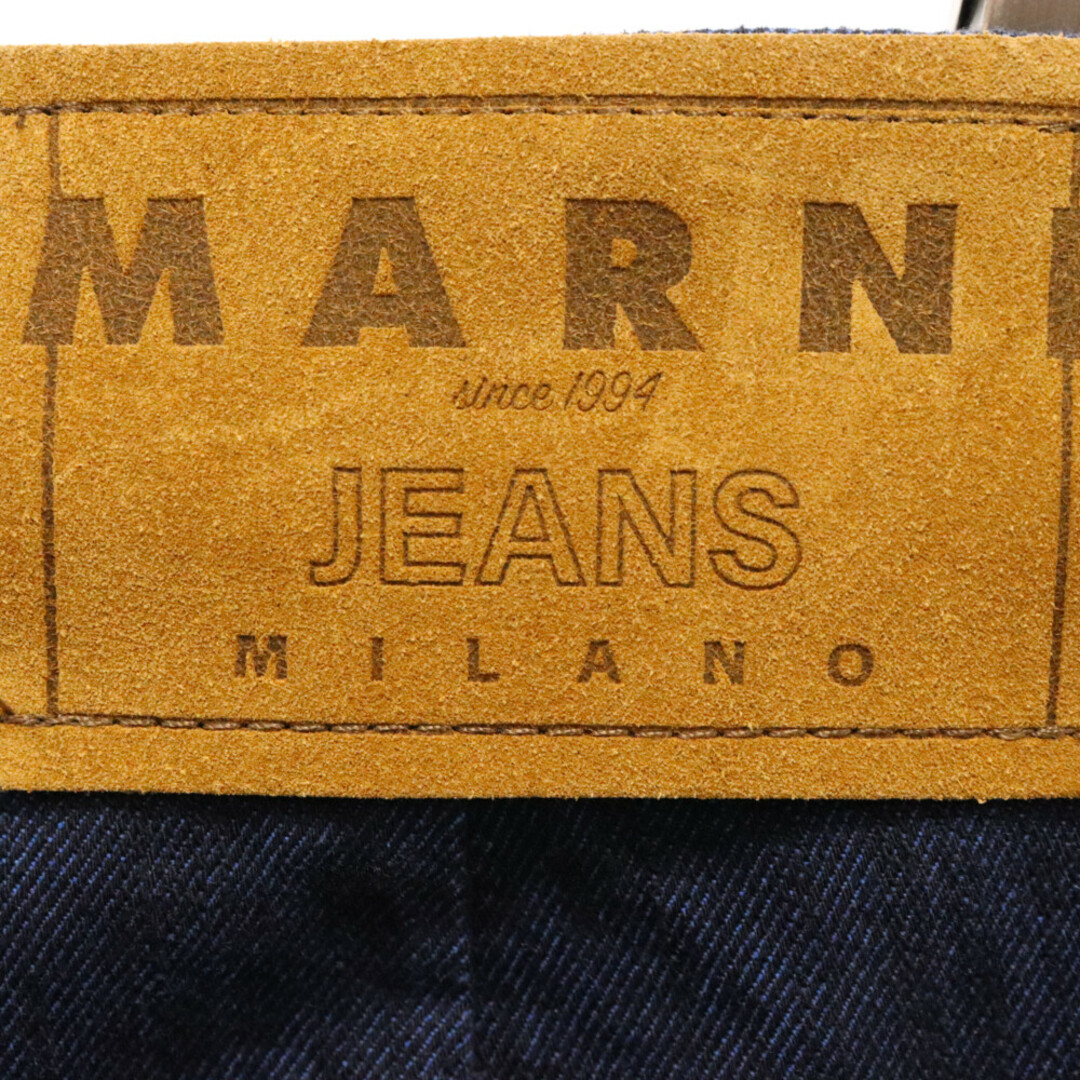 Marni(マルニ)のMARNI マルニ ダメージ ワイド デニムパンツ ブルー PAJDV05MY0 レディース レディースのパンツ(デニム/ジーンズ)の商品写真