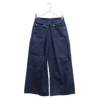 JOHN LAWRENCE SULLIVAN ジョンローレンスサリバン RIGID DENIM WIDE PANTS コットン ワイド デニムパンツ インディゴ JLSW-15