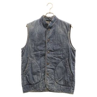 SOPHNET. - SOPHNET. ソフネット LIGHT OUNCE DENIM QUILTING VEST ライトオンス キルティング デニム ベスト インディゴ SOPH-123004