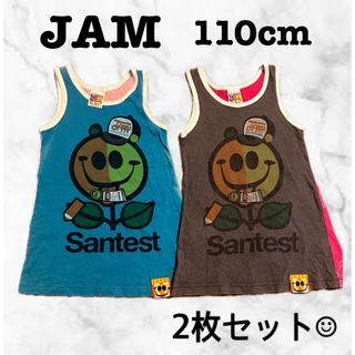 ジャム(JAM)のJAM ジャム　ジョイフルアンドモンスター　タンクトップ　110cm 2点セット(その他)