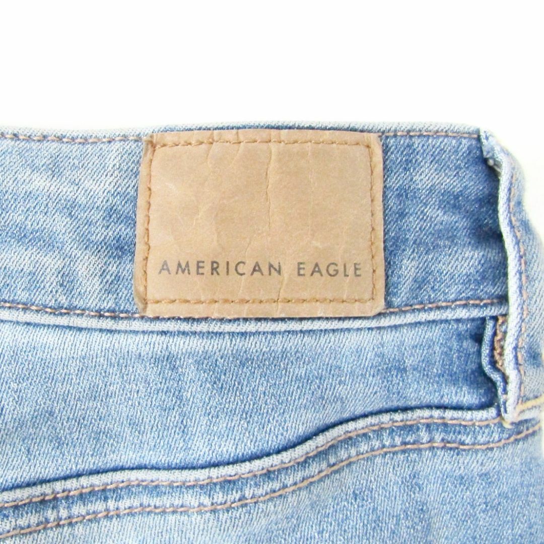 American Eagle(アメリカンイーグル)のアメリカンイーグル▼ハイライズジェギング▼US6SHORT▼ウエスト約76cm レディースのパンツ(デニム/ジーンズ)の商品写真