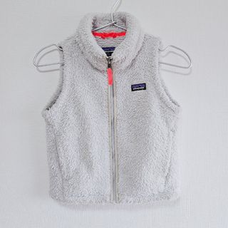 パタゴニア(patagonia)のpatagonia パタゴニア ベスト キッズ フリースベスト ボア(ジャケット/上着)