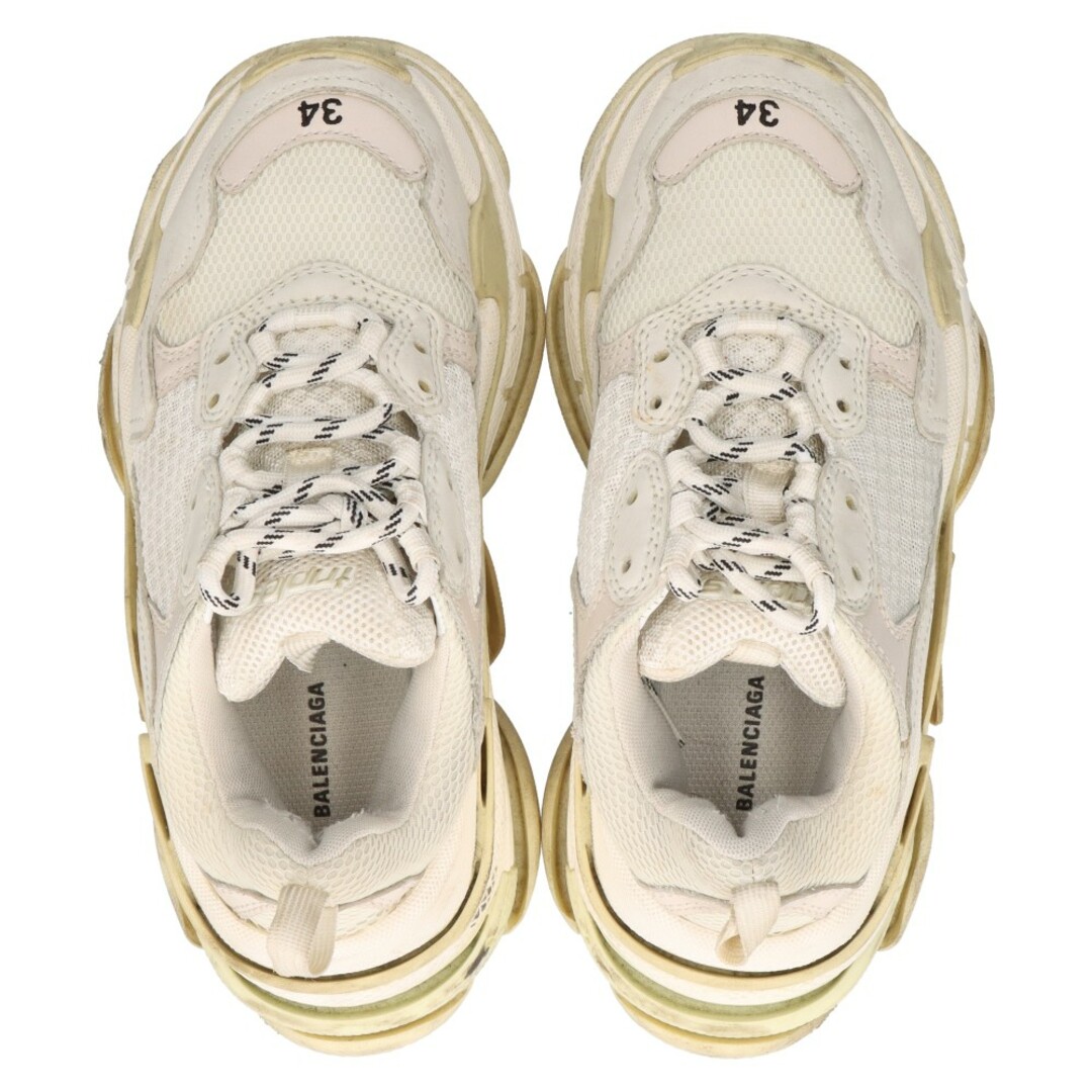 Balenciaga(バレンシアガ)のBALENCIAGA バレンシアガ Triple-S Trainers 524036 トリプルS レースアップローカットスニーカー ホワイト レディースの靴/シューズ(スニーカー)の商品写真