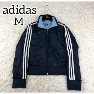 アディダス(adidas)の美品✨adidas リバーシブル　ジャケット　M ジャージ　トップス　長袖　人気(その他)