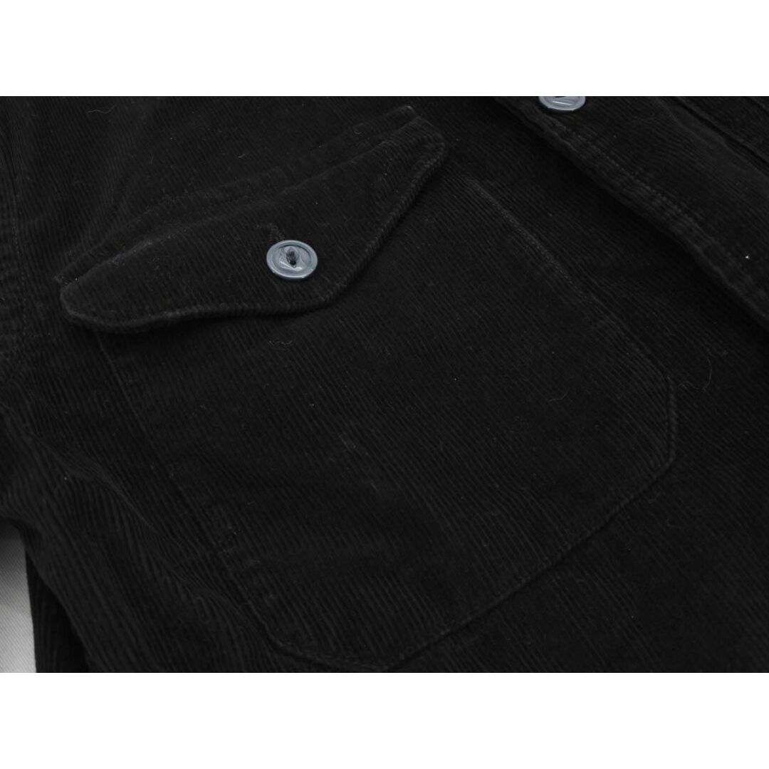 SAVE KHAKI UNITED セーブカーキユナイテッド コーデュロイ USA製 シャツ sizeS/黒 ◇■ メンズ メンズのトップス(シャツ)の商品写真