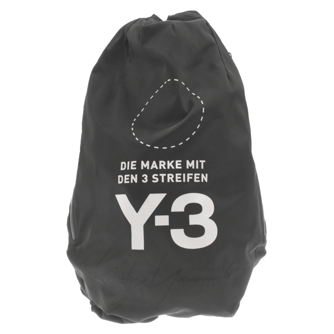 Y-3(ワイスリー)のY-3 ワイスリー ロゴナイロンバックパック DQ0629 ブラック メンズのバッグ(バッグパック/リュック)の商品写真