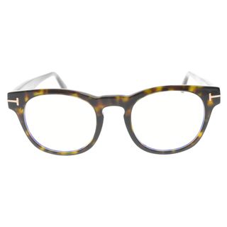 トムフォード(TOM FORD)のTOM FORD トムフォード 052 Blue Control TB5543-B ブルーライトカットアイウェア ウェリントンメガネ ブラウン(サングラス/メガネ)