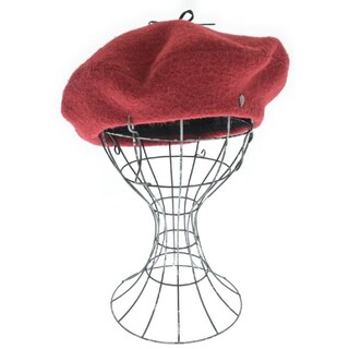 ヘレンカミンスキー(HELEN KAMINSKI)のHELEN KAMINSKI ハンチング・ベレー帽 ONE 赤 【古着】【中古】(ハンチング/ベレー帽)