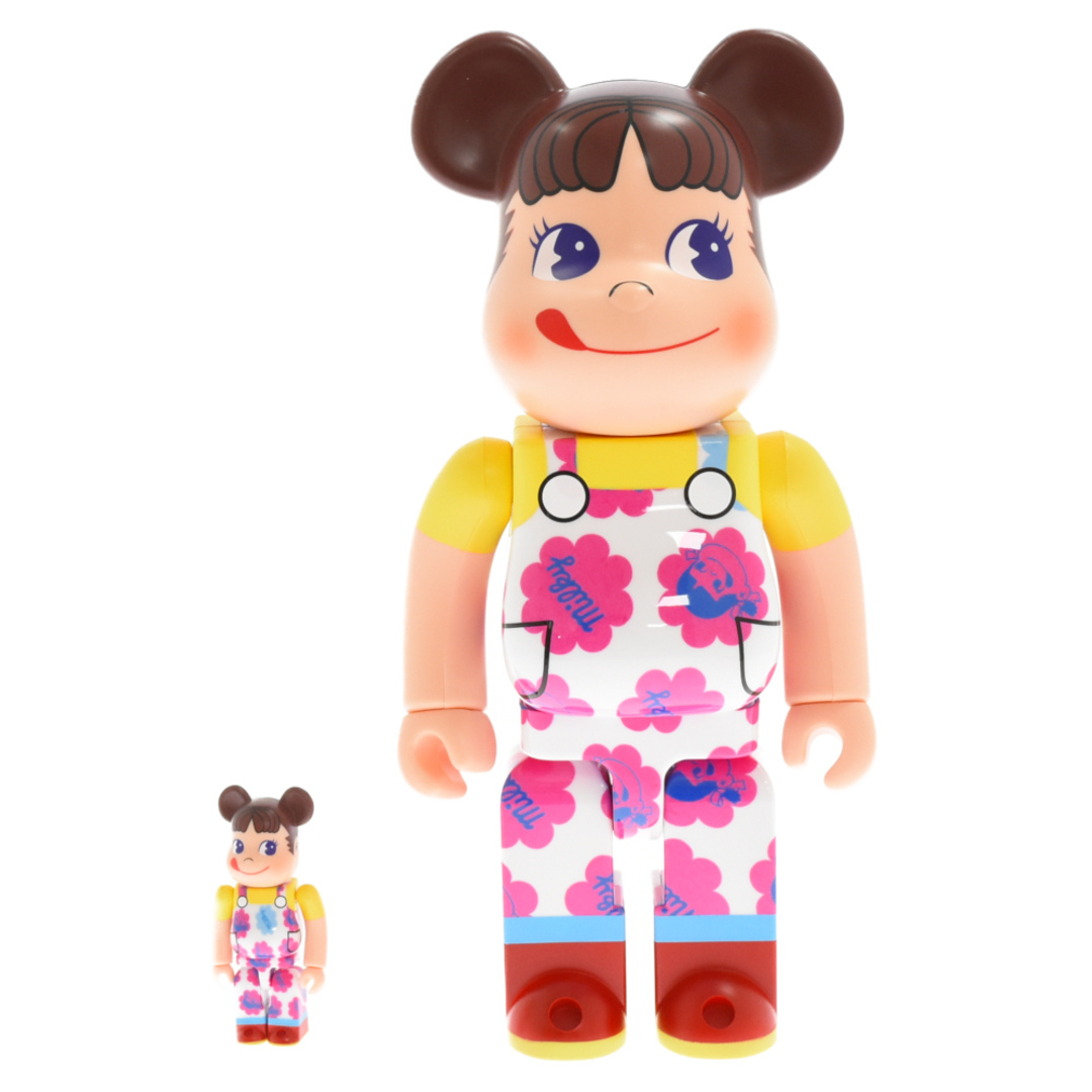 MEDICOM TOY(メディコムトイ)のMEDICOM TOY メディコムトイ BE@RBRICK ペコちゃん ver. 100%&400% ペコちゃん ミルキー70周年デザインベアブリック フィギュア ピンク/ホワイト エンタメ/ホビーのフィギュア(その他)の商品写真