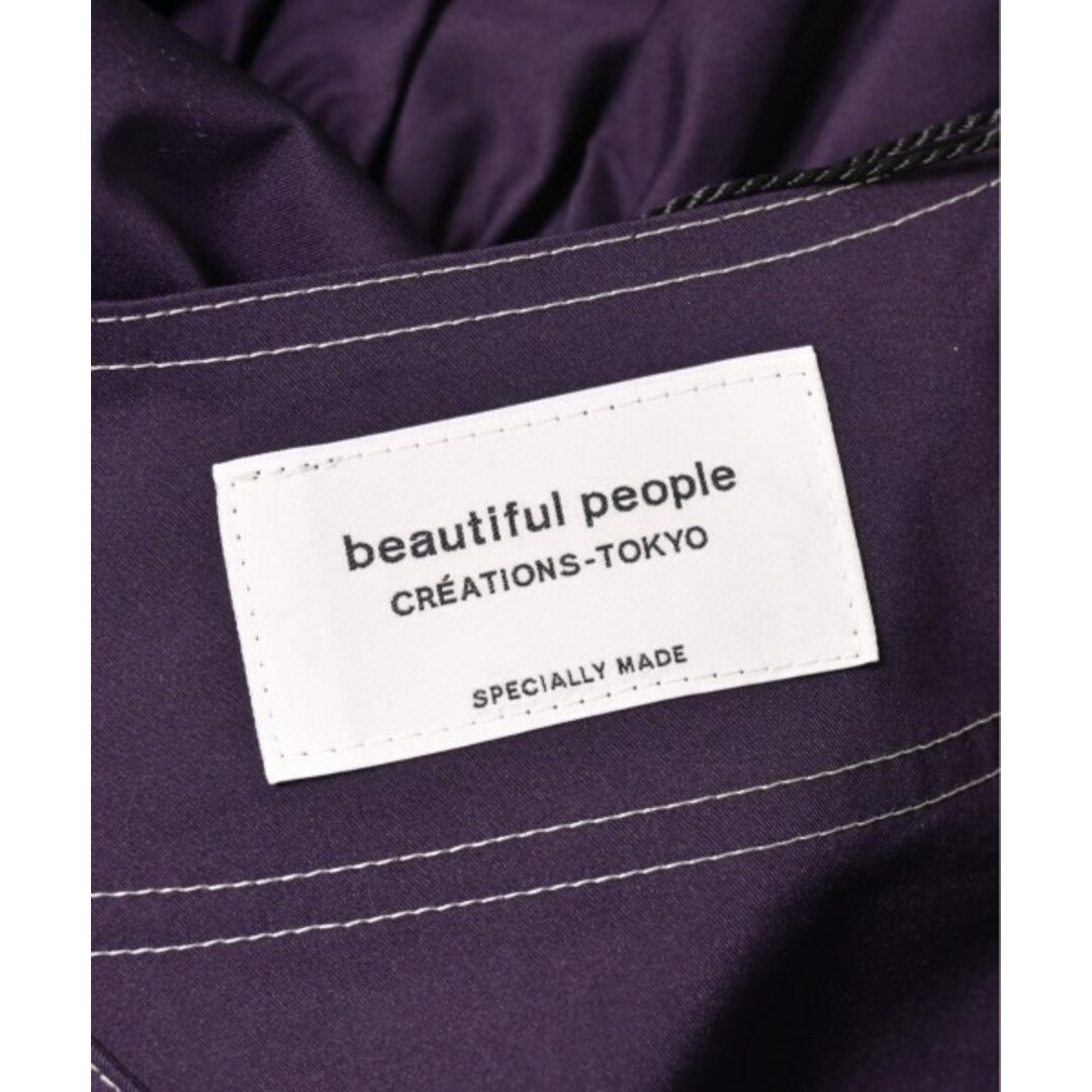 beautiful people(ビューティフルピープル)のbeautiful people ワンピース 38(M位) 紫 【古着】【中古】 レディースのワンピース(ひざ丈ワンピース)の商品写真