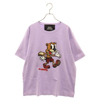 マークジェイコブス(MARC JACOBS)のMARC JACOBS マークジェイコブス 19SS R. Crumb Print T-Shirt ロバートクラム キャラクタープリント クルーネック半袖Tシャツ パープル M4007845-18(Tシャツ/カットソー(半袖/袖なし))