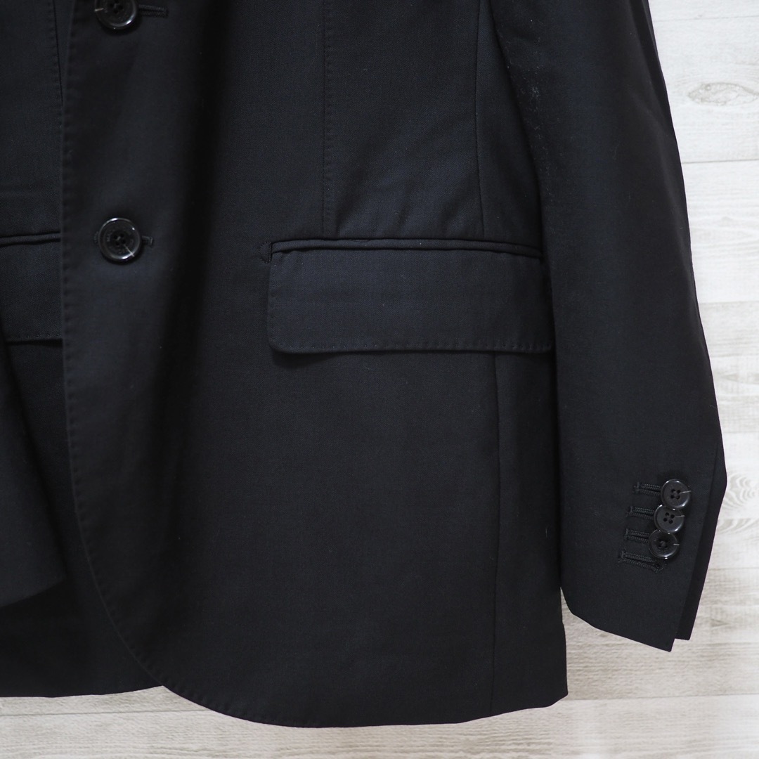 2casaのセットアップMACKINTOSH PHILOSOPHY サマーウールスーツ-Blk/38R