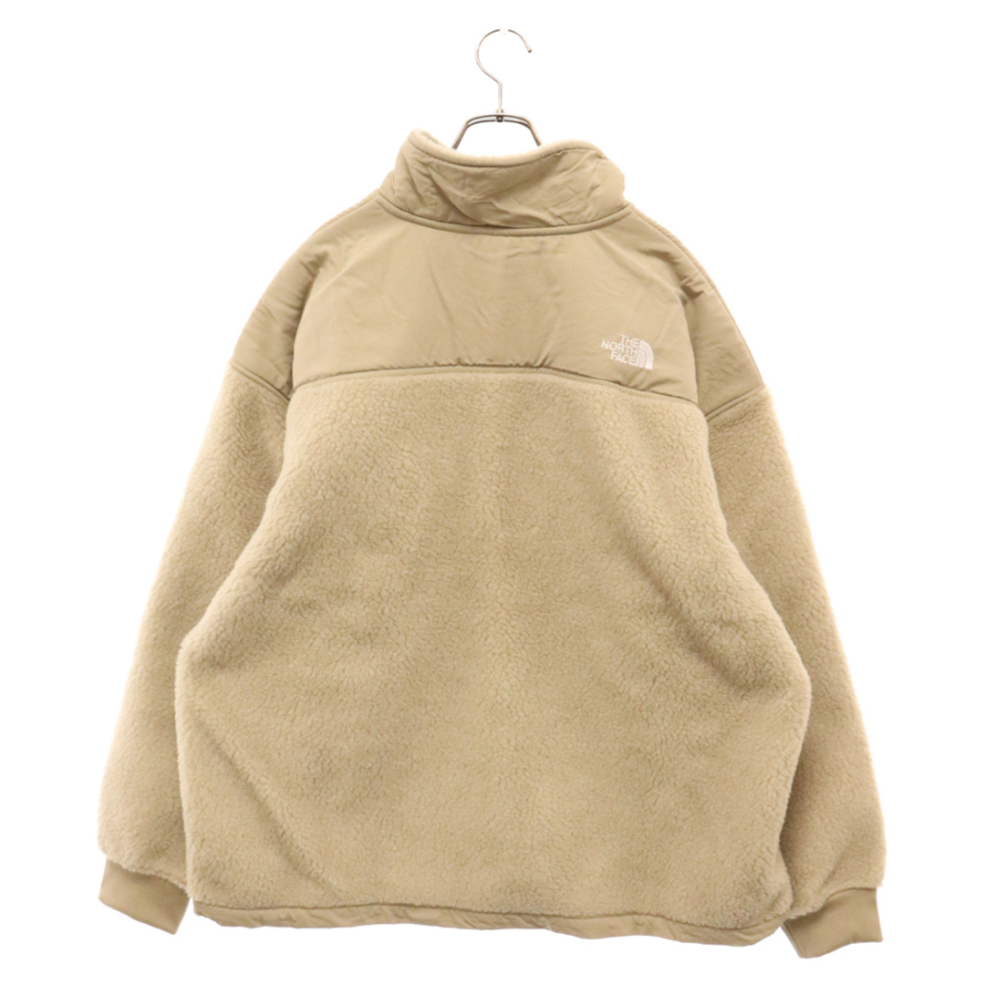 THE NORTH FACE(ザノースフェイス)のTHE NORTH FACE ザノースフェイス PLATTE SHERPA 1/4 ZIP プラッテ シェルパ ハーフジップ アノラックボアジャケット ベージュ NF0A5GFJ メンズのジャケット/アウター(フライトジャケット)の商品写真