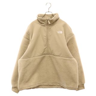 ザノースフェイス(THE NORTH FACE)のTHE NORTH FACE ザノースフェイス PLATTE SHERPA 1/4 ZIP プラッテ シェルパ ハーフジップ アノラックボアジャケット ベージュ NF0A5GFJ(フライトジャケット)