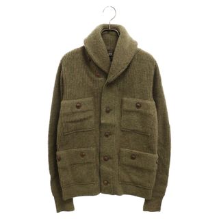 RRL ダブルアールエル ローゲージショールカラーニットジャケット カーキ MNRRSWEM3V00029