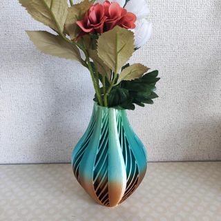 フラワーベース　レインボーカラー（光沢あり）　花瓶　花器(花瓶)