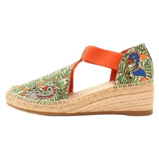 Tory Burch - TORY BURCH トリー バーチ Catalina 3 50mm Espadrilles カタリーナ 総柄 サンダル ローカットシューズ US8.5/26.5cm マルチカラー